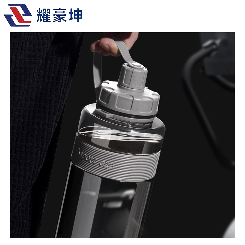 耀豪坤 塑料运动健身水杯logo定制2000ML/个高清大图