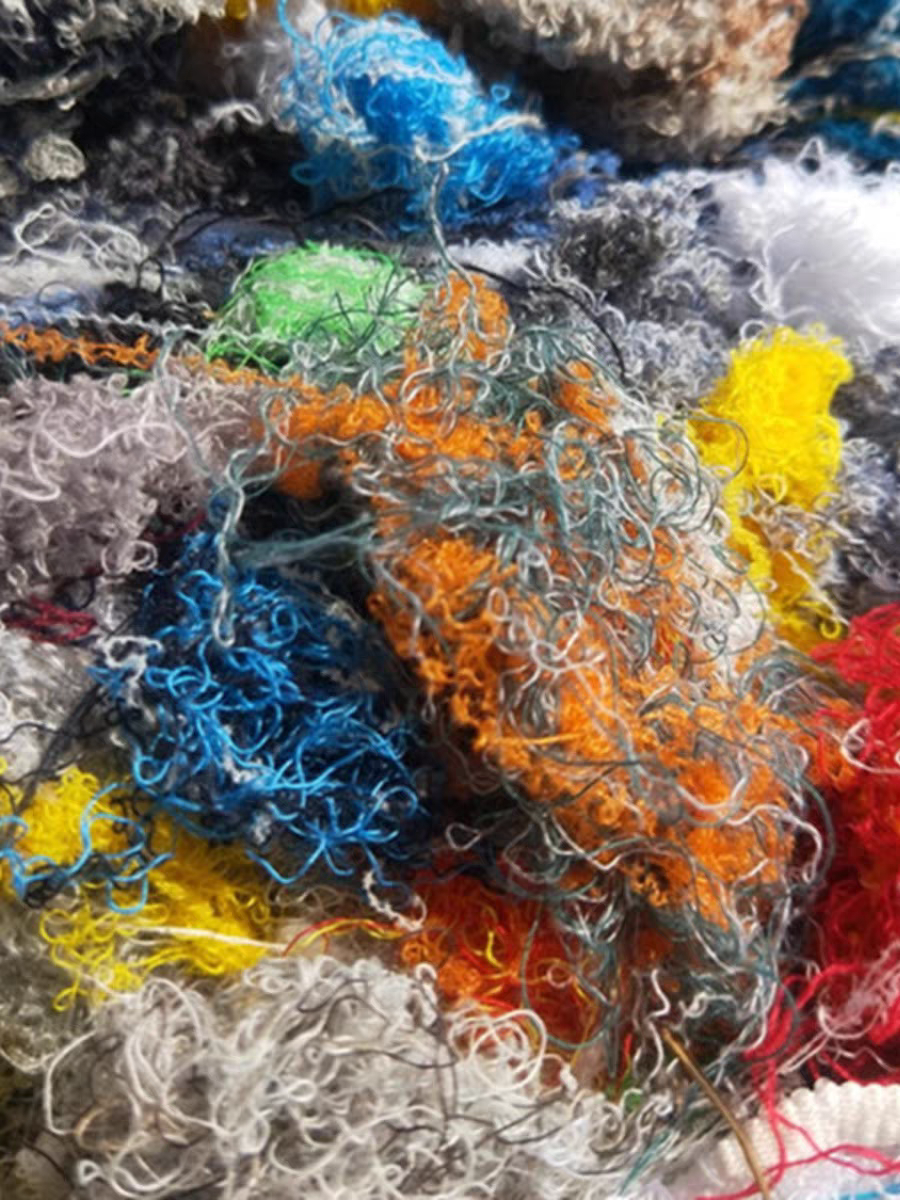 添福溢 棉纱 杂色 公斤高清大图