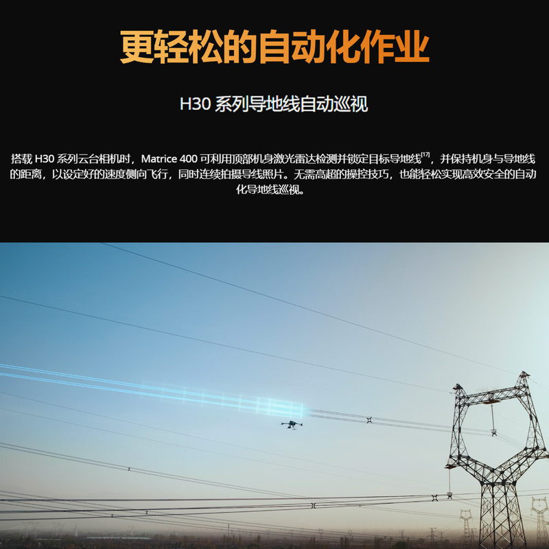 大疆 DJI Matrice 400无人机+禅思P1镜头+禅思V1喊话器机械快门 经纬M400含电池+充电箱+桨叶提货卡高清大图
