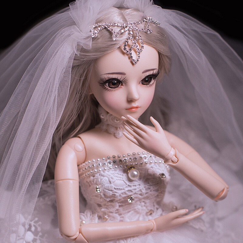 多丽丝凯蒂娃娃 bjd60厘米关节公主洋娃娃玩具女孩仿真sd 塔西娅