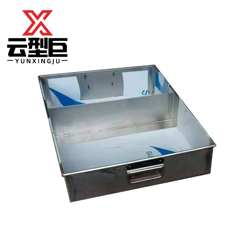 云型巨 工具箱 收纳盒五金铁皮箱手提箱 不锈钢 单位:个高清大图