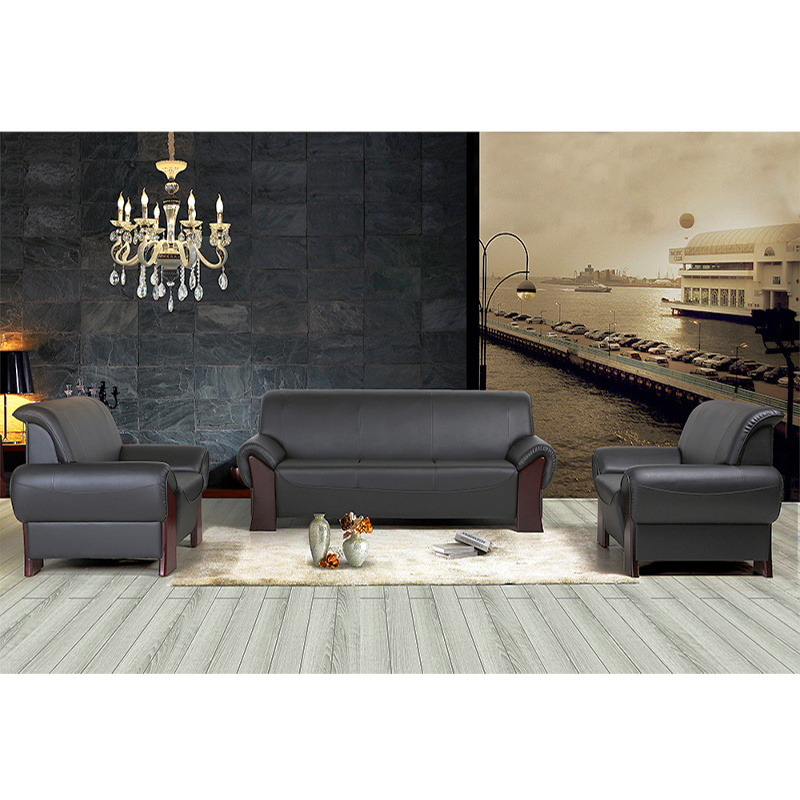 慕岛 单人沙发 黑色西皮 1080*860*860 CT2041-1