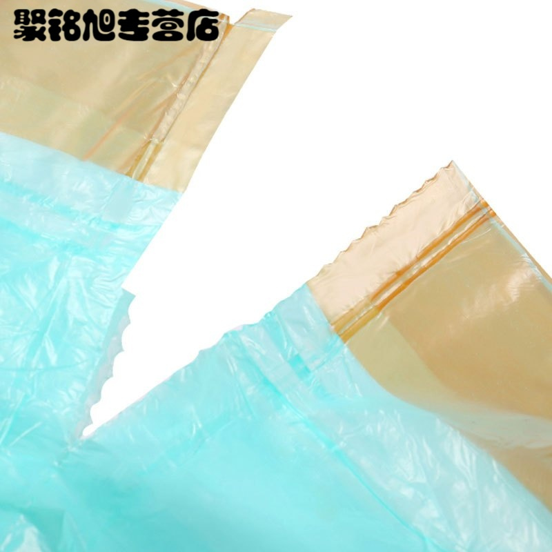 自动收口垃圾袋家用手提式抽穿绳厨房加厚塑料袋一次性中大号拉圾清洁用品一次性用品垃圾袋