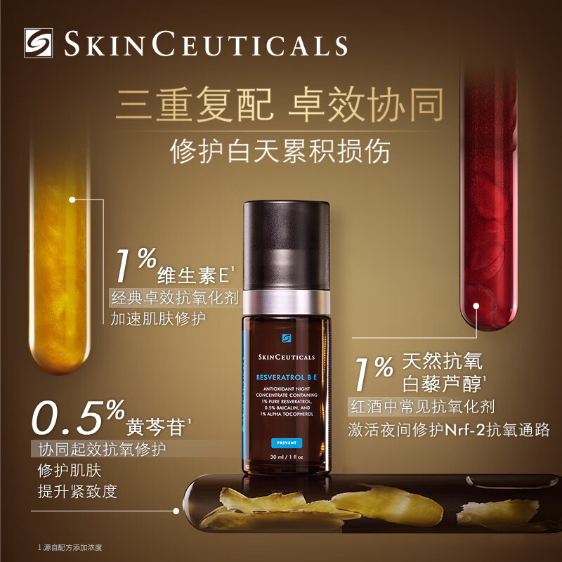 修丽可(SkinCeuticals)肌活修护夜间精华凝露(RBE)30ml高清大图