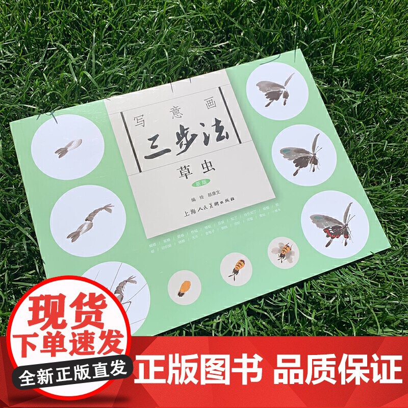 写意画三步法·草虫(新版)——书画入门系列高清大图