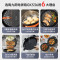 九阳(Joyoung) 升级0氟钛瓷 电饼铛 家庭用可拆洗 双面加热加大加深 30cm大尺寸 JK30-GK536