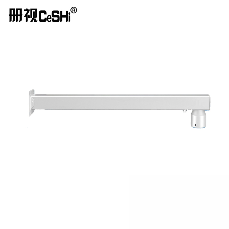 册视监控摄像机支架户外壁装114管立杆横臂鸭嘴头横杆支架5*11cm个高清大图
