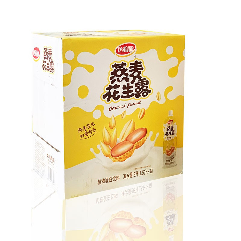达利园花生牛奶复合蛋白质l营养早餐饮品 核桃味花生牛奶500ml*15瓶