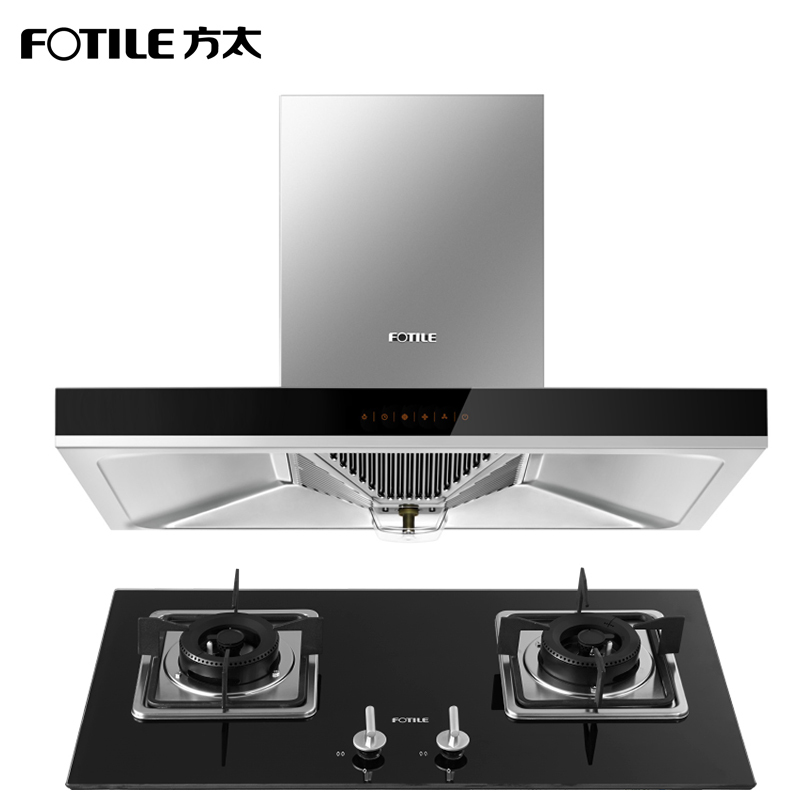 方太(FOTILE) 抽油烟机燃气灶具触控式 欧式烟灶套装 EH29T+FD21BE