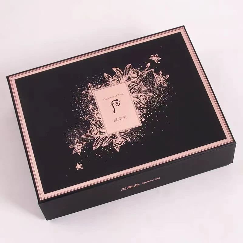 韩国Whoo 后 天率丹6件套补水改善肌肤光泽提拉紧致天率丹还幼平衡水乳新版企划版两件套 提拉水乳礼盒6件套护肤品套装图片