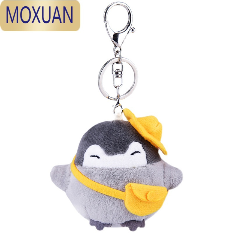 MOXUAN翟潇闻同款-日系企鹅小公仔书包挂件毛绒玩偶挂饰情侣可爱钥匙扣