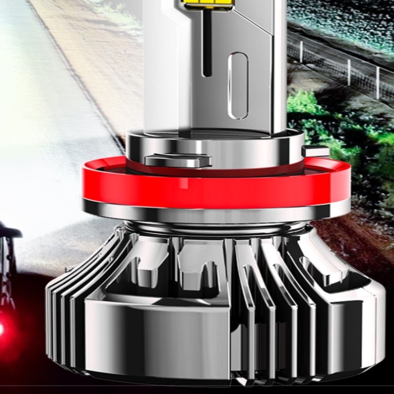 蓝立智造 LED大灯 灯泡H4 一个