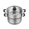 苏泊尔(SUPOR) VZ26BS05 好帮手不锈钢26cm双层蒸锅