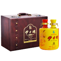 50度伊力特探寻者250ml*10瓶 皮箱礼盒浓香型白酒