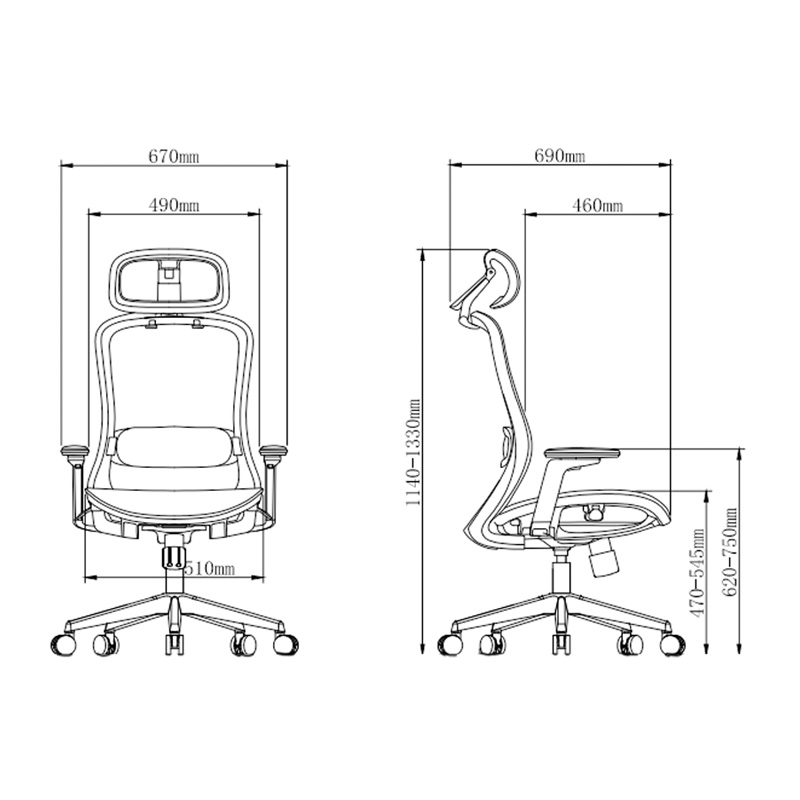 臻远 ZY-8966 办公椅转椅网椅 单位:把高清大图