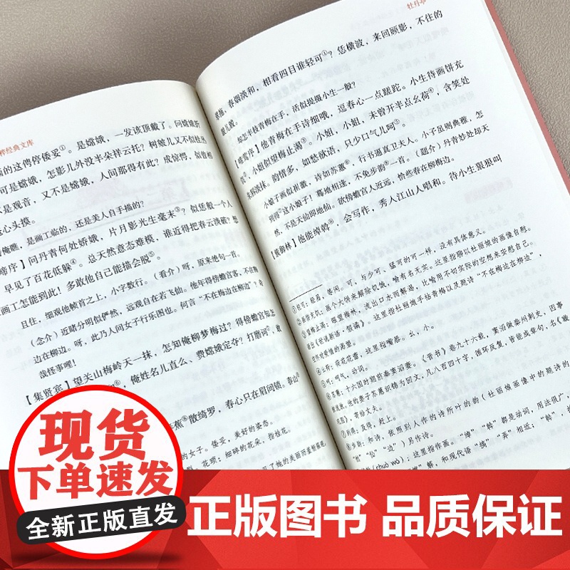 中华传统文化-牡丹亭(双色版)高清大图