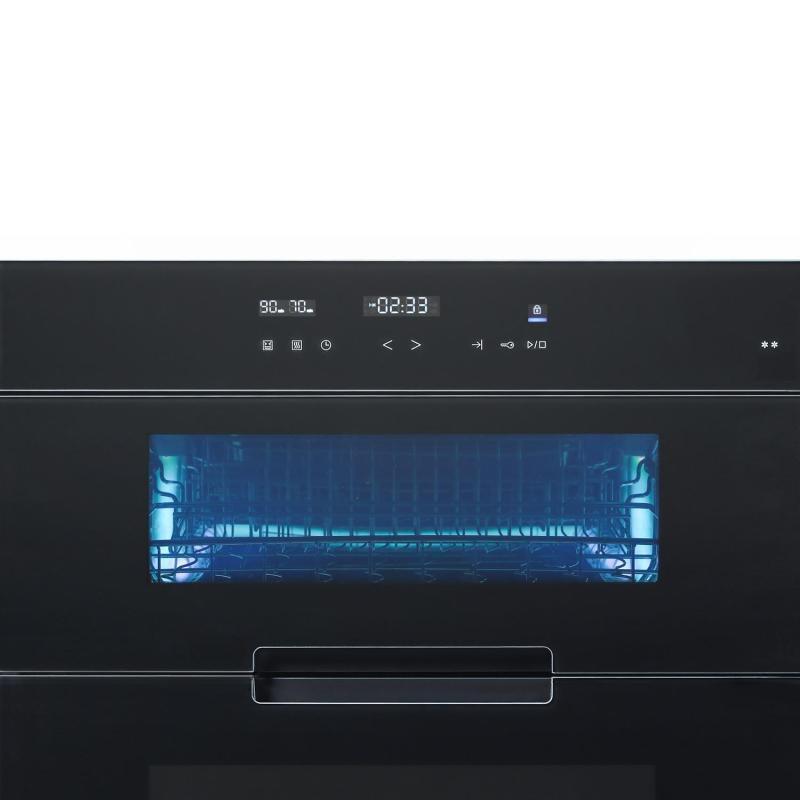 西门子（SIEMENS） 100升 嵌入式消毒柜 （黑色）HS363600W高清大图