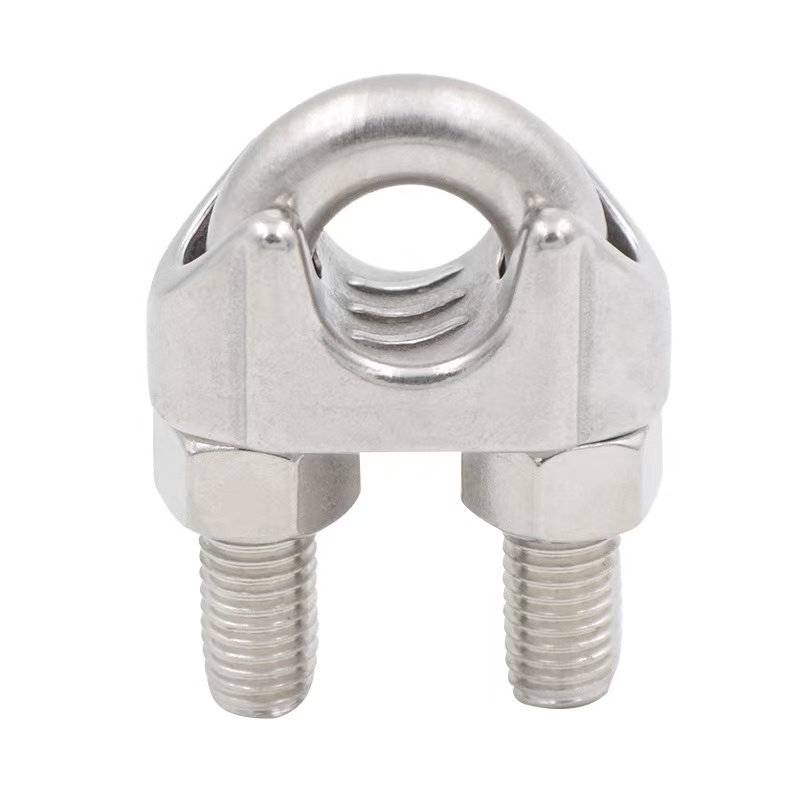 伟鹏双兴 304不锈钢钢丝绳卡头U型卡 M4(304材质) 个高清大图