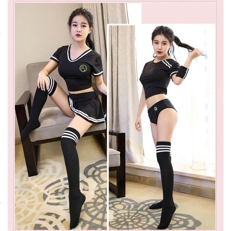学生制服情趣内衣夜店诱惑衣服紧身开档激情大码短裙女套装骚