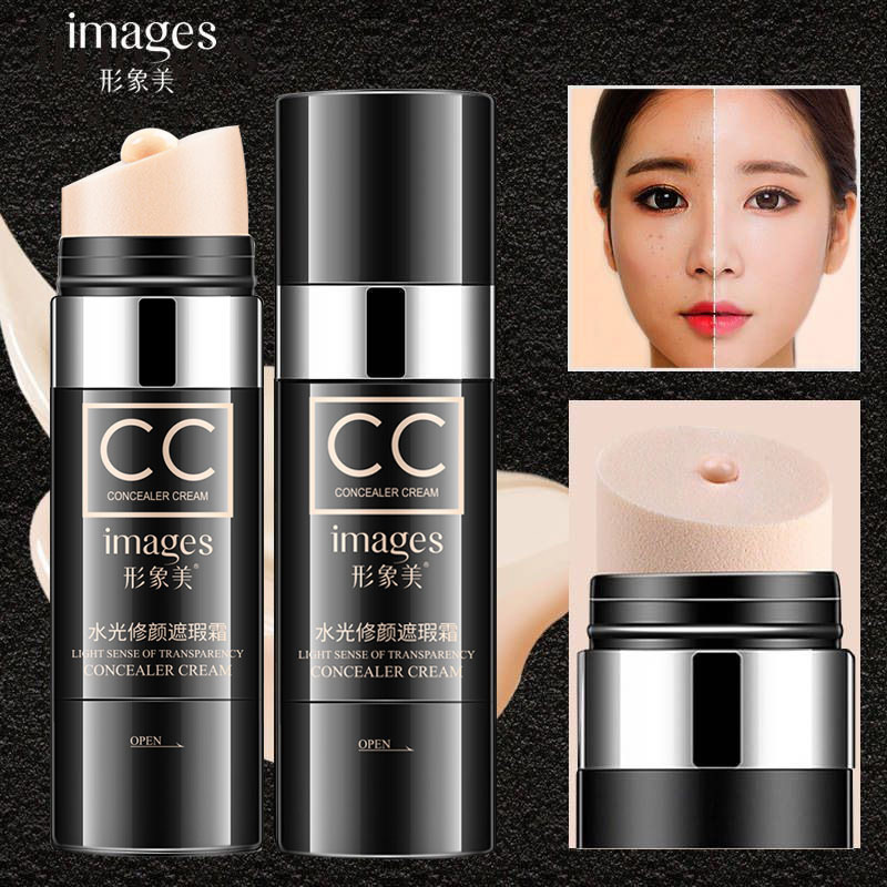 形象美轻透修颜遮瑕棒自然色 提亮肤色防水持久不脱色修容cc棒粉底液高清大图