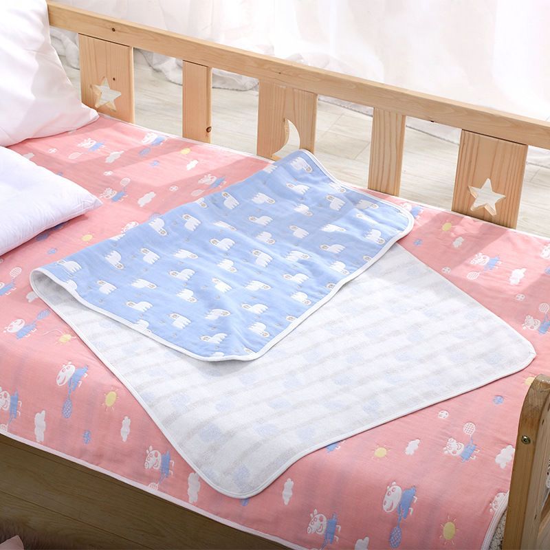 纱布纯棉可洗隔尿垫儿宝宝防尿床垫防水垫透气尿布垫姨妈月经