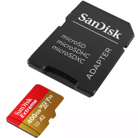 闪迪(Sandisk)400GB TF卡手机内存卡 读160MB/s写90MB/s运动相机无人机存储卡Micro SD卡
