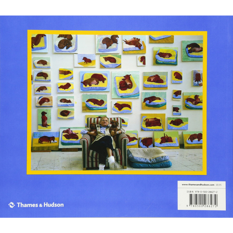 [正版]大卫霍克尼的小狗时光 狗狗的日子 英文原版 David Hockney’s Dog Days 大师艺术画册 动高清大图