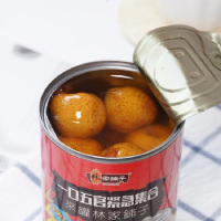 [林家铺子旗舰店]新鲜糖水山楂罐头425g*6罐出口品质即食水果罐头