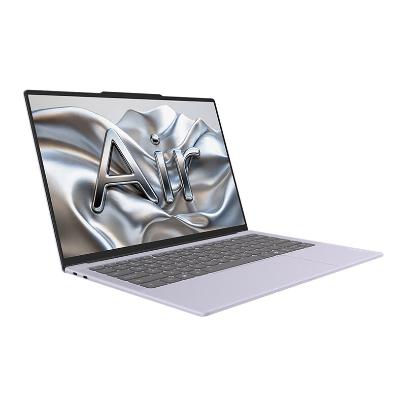 联想(Lenovo)YOGAAir14Aura 14英寸轻薄笔记本电脑Ultra5-325 16G 1T SSD Win11 烟绫紫色 金属机身 长续航办公学习高清大图