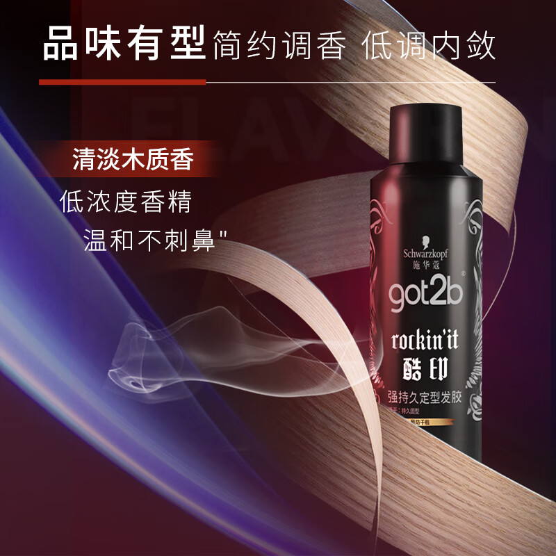 施华蔻(Schwarzkopf) got2b酷印强持久发胶 250ml高清大图