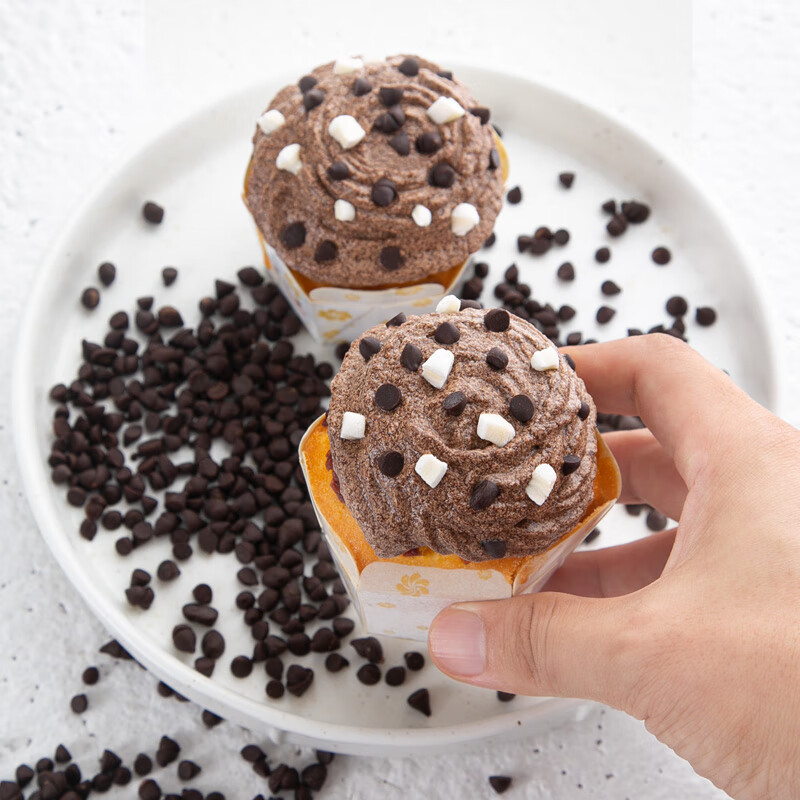 双合成 耐高温烤可可豆代可可脂巧克力烘焙原料200g