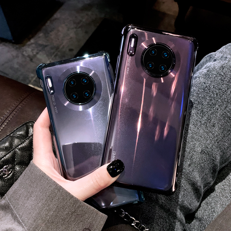 华为mate30手机壳全包防摔气囊p30pro电镀硅胶套p30女款网红限量版5g