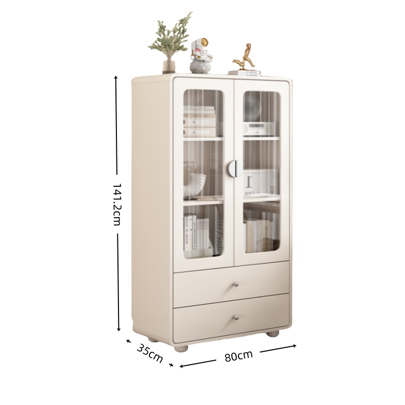 智叶舟收纳柜四层80*35*141.2cm台高清大图