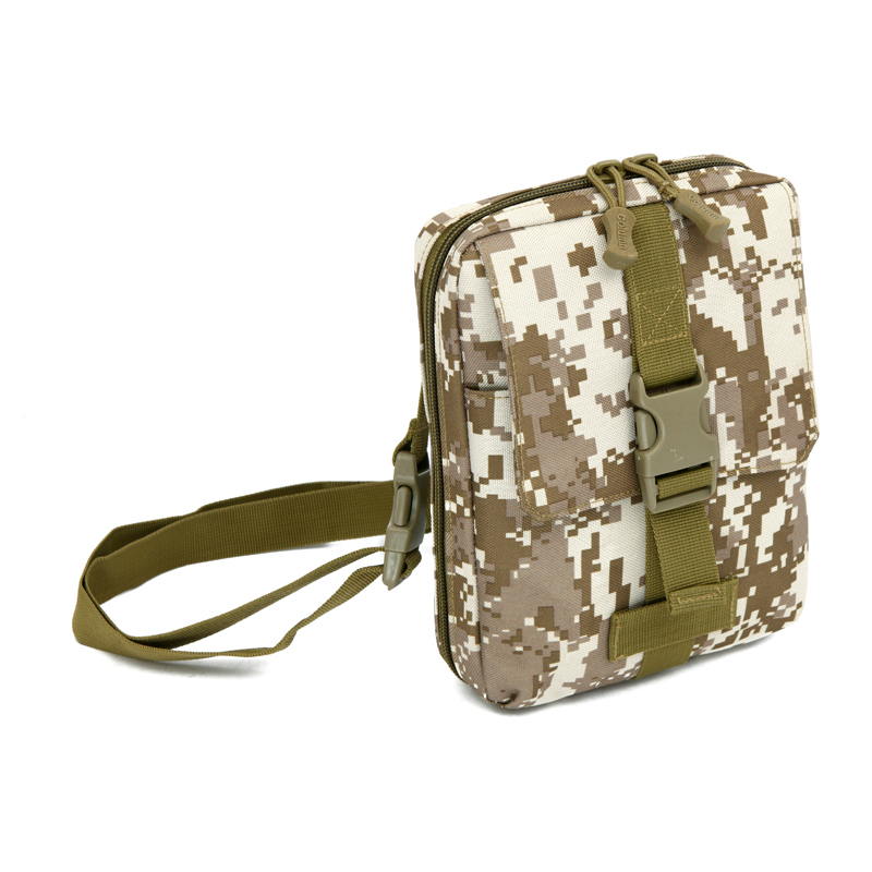 特种兵军用腰包横版molle斜挎包挂包户外迷彩单肩包帆布包男