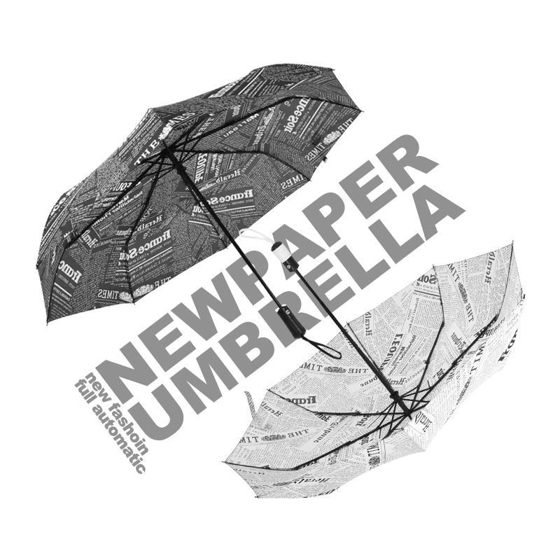 雨伞男士简约个性双人全自动折叠大号加固创意潮流防风晴雨两用伞