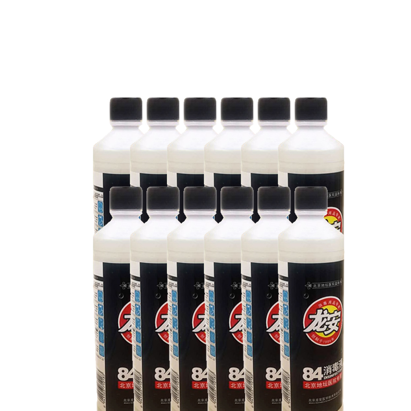 龙安84消毒液 800ml*12瓶(仅限日照地区供货)高清大图