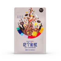 吃个彩虹水果麦片黑糖可可味