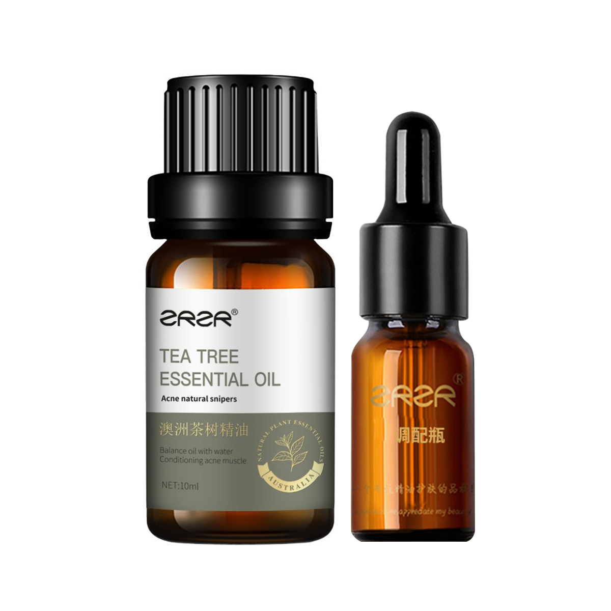 ZRZR澳洲茶树精油10ml面部单方精油脸部护肤以油养肤保湿精华油高清大图
