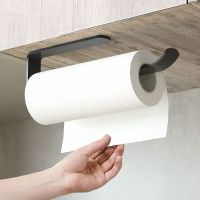 日系厨房纸巾架厨房用纸架壁挂式吸油用纸挂架卷纸杆收纳架免打孔