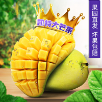四川攀枝花凯特芒果 3斤 中果 单果150-300g 新鲜水果 陈小四水果 生鲜特产 当季应季水果