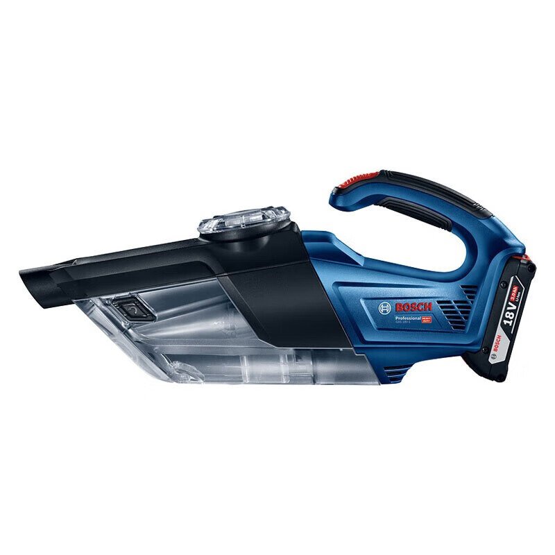 博世(BOSCH)车载吸尘器GAS系列充电式工业手持吸尘器18V锂电家用无线除尘器 GAS 18V-1[一电一充2.0A高清大图