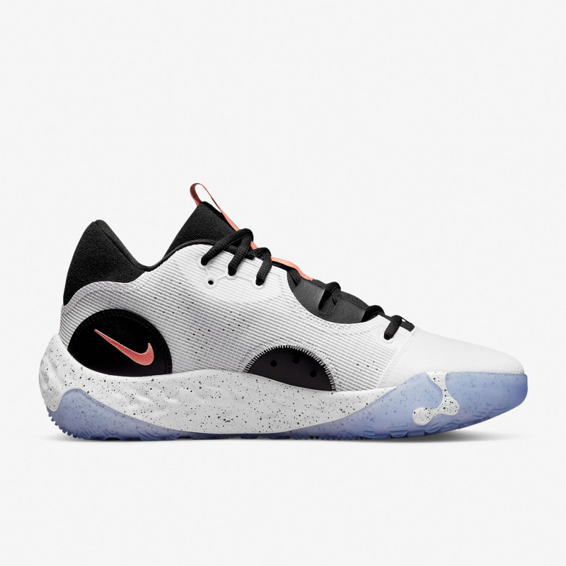 耐克男鞋nikepg6保罗乔治6代泡椒黑白实战篮球鞋dh8447100