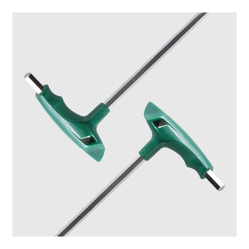 世达(SATA)83308 T型内六角扳手4MM 高强度丁字型加长内六方螺丝刀 1把装