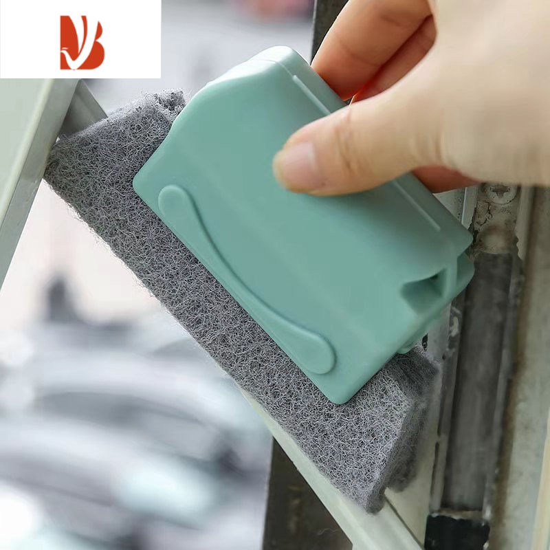 三维工匠擦窗户缝隙凹槽清洁刷工具清理刷子多窗台清洗槽沟的多 绿色凹槽刷