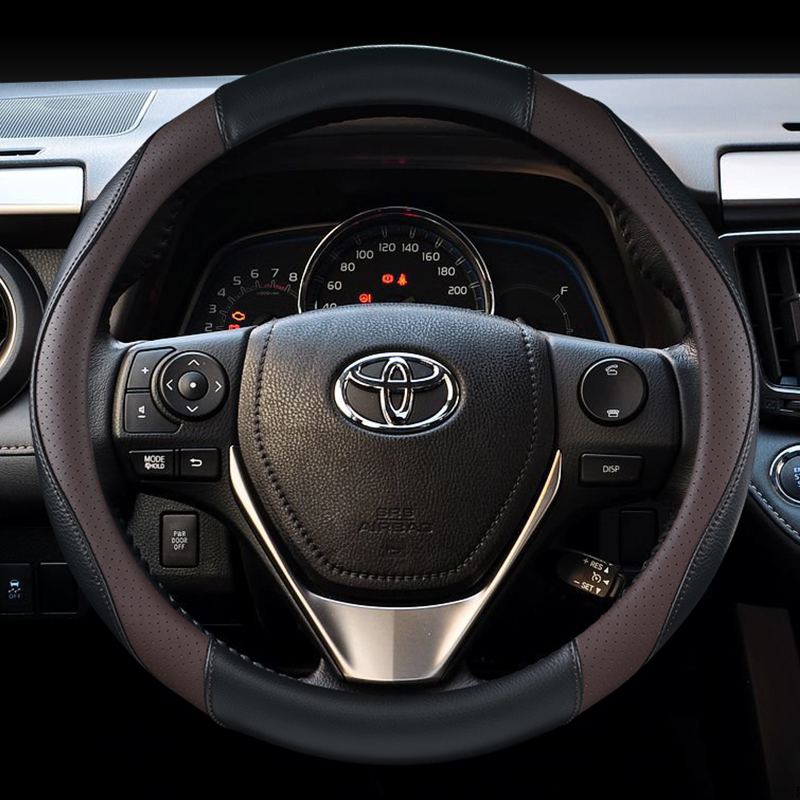 2018新款一汽丰田RAV4荣放方向盘套夏季专用汽车把套防滑