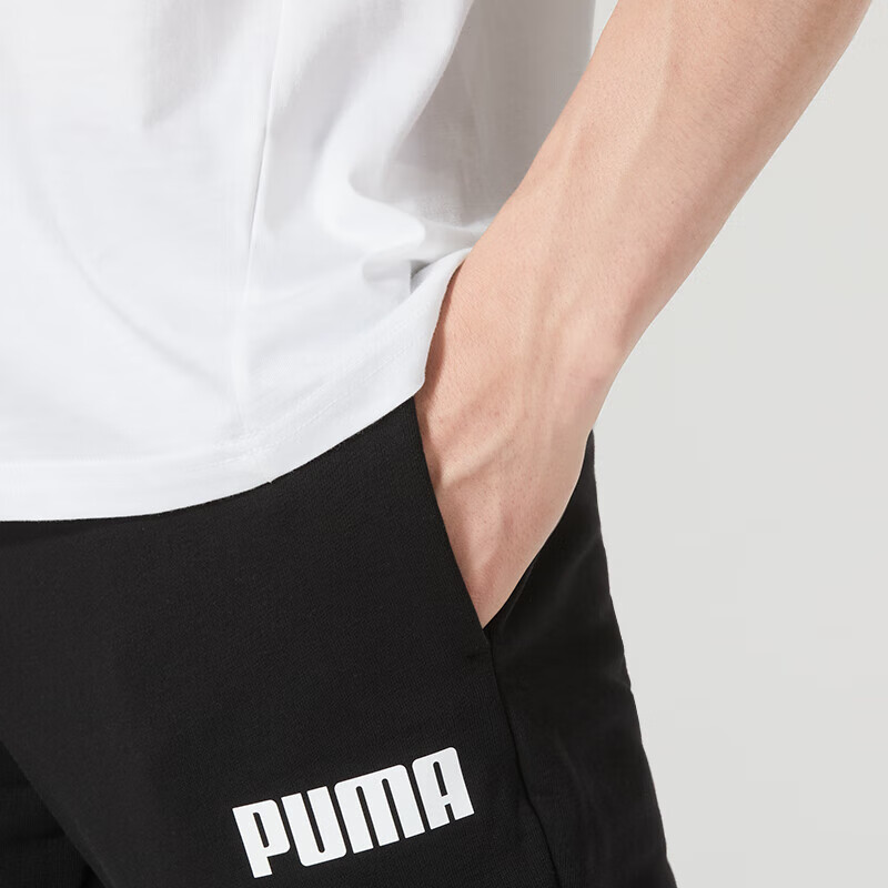 彪马(PUMA)男裤新款运动休闲裤健身耐磨收口裤透气针织长裤子潮流卫裤 ZP