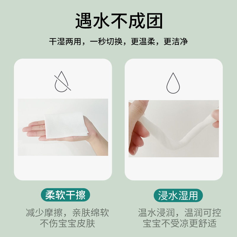 诗钰墨12包水润便携湿巾手口湿巾儿童婴幼儿母婴适用12包/120抽