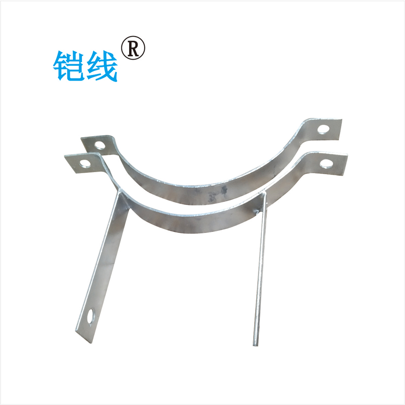 铠线 电料辅件 电力金具 爬梯抱箍 D260-4*40mm/套高清大图