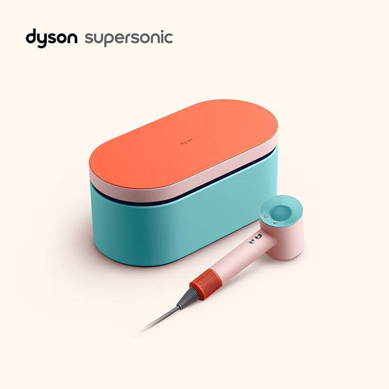 戴森(DYSON)新一代吹风机负离子电吹风 进口家用 彩陶波普色礼盒款HD15 彩陶波普色高清大图