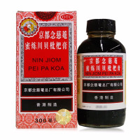 京都念慈菴 蜜炼川贝枇杷膏300ml/瓶 润肺化痰止咳平喘护喉利咽生津补气调心降火伤风咳嗽